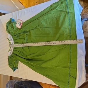 Light weight corduroy smocked dress